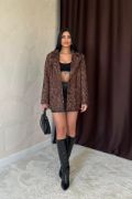 Leopar Leopar Ceket resmi